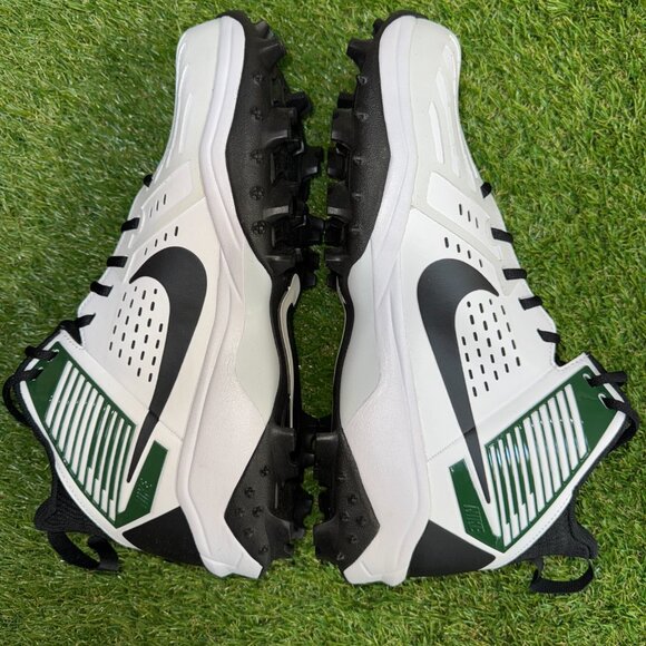 Nike Force Savage Pro 3 Shark P PE Football Cleats 13.5 White Green FJ8163-107 main image 3